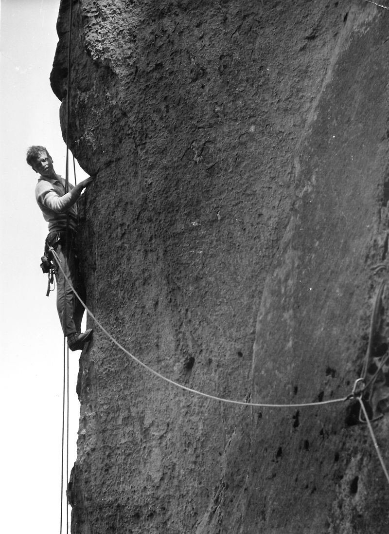Jiří Večeřa v cestě Krev, pot a slzy (1985, foto: Zdeněk Strnad)