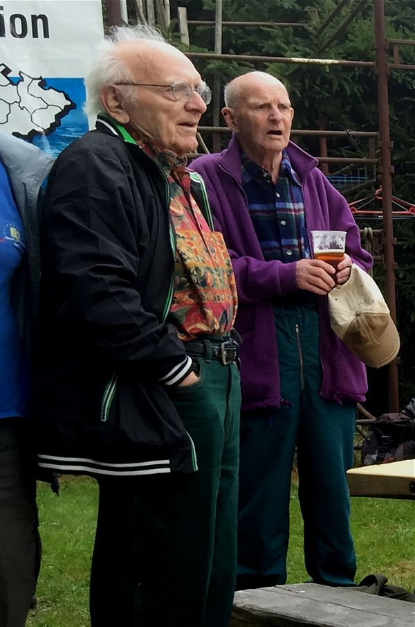 Drahoš Machaň (vlevo) a Vladimír Haleš (5.9.2015)
