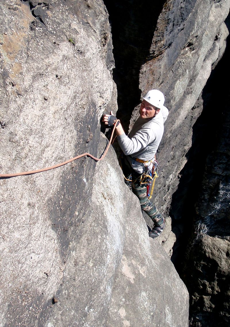 Pavel Sýkora (Goldstein, Grosse Zschand, Sasko, 2011, foto: Zdeněk Strnad)