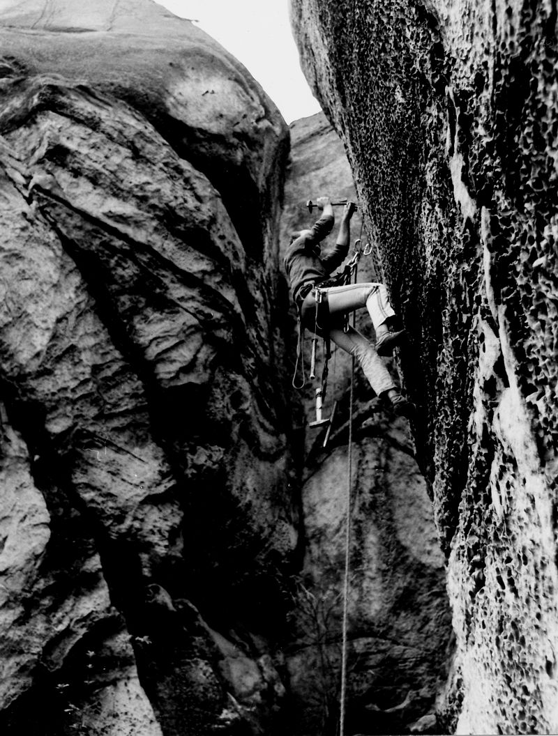 Zdeněk Strnad (Olympiáda na Borůvku, 1985, foto: Jiří Večeřa).