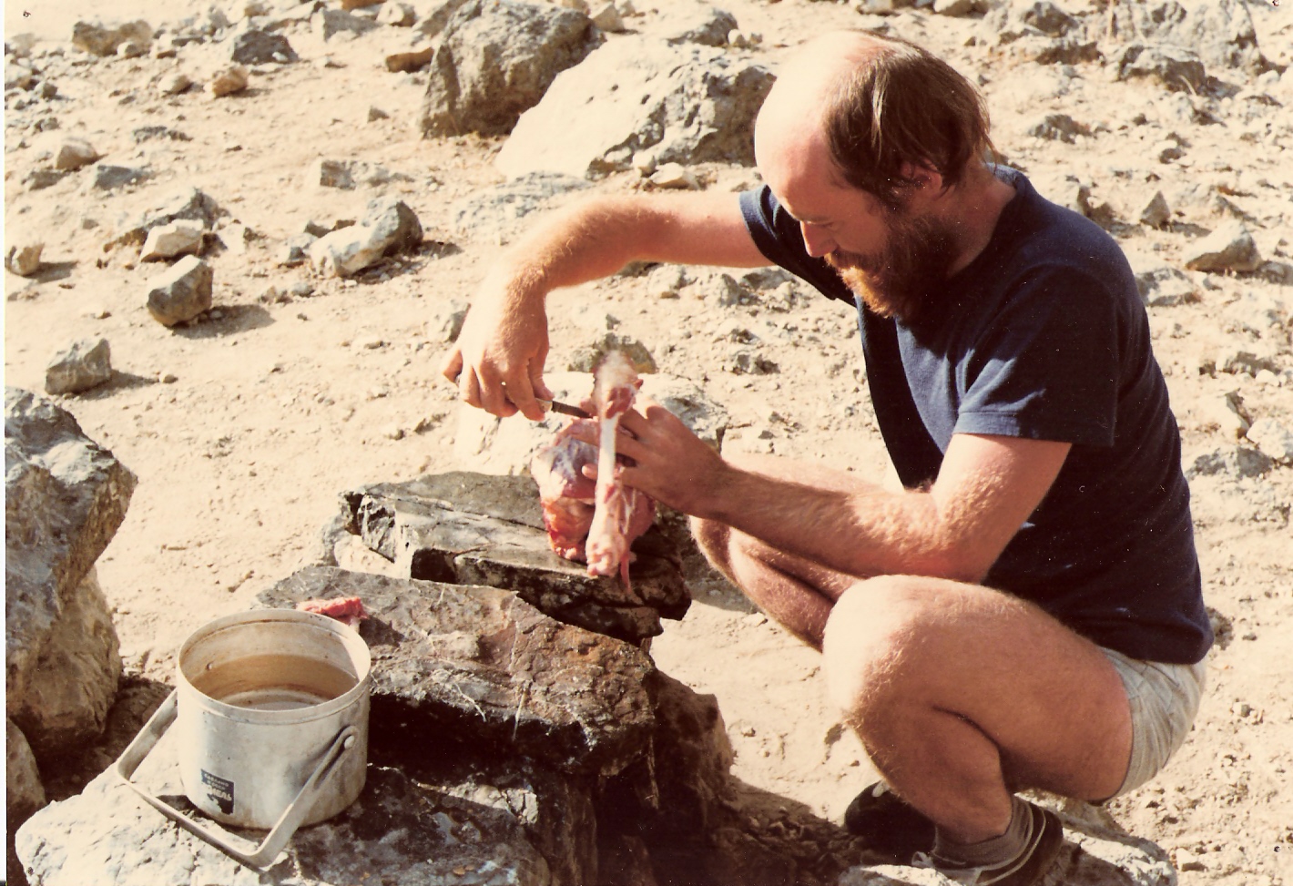 Zdeněk Strnad (Fanské hory, Tadžikistán, 1985, foto: Zbyněk Lád)