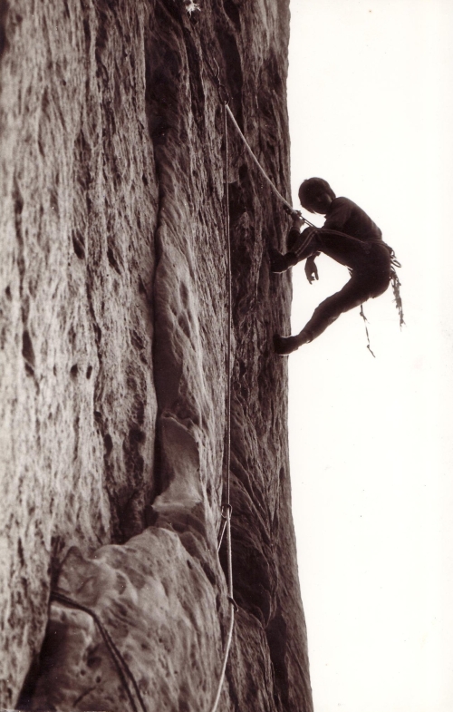 Roman Balek, údolka na Kapelníka, 1980 (z archivu Miroslava Peče)