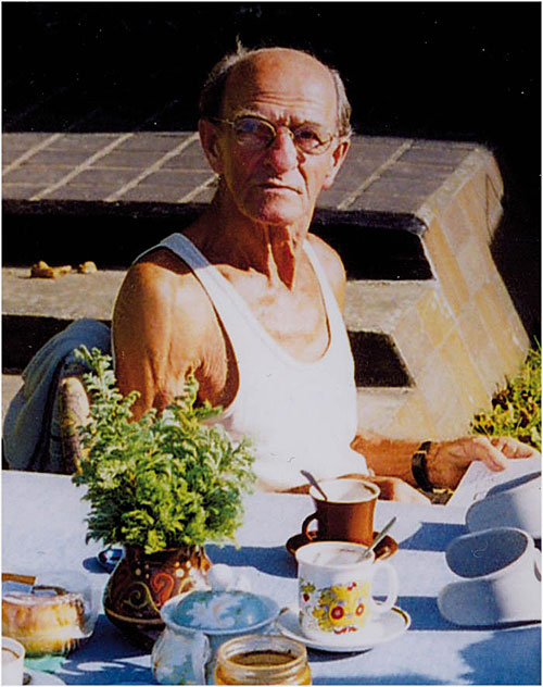 V. Nejedlo před svými 90tinami, foto M. Hataš (archív Tomáše Flanderky)